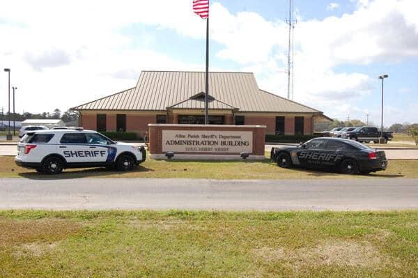 Entrance to the Sheriff's Office.