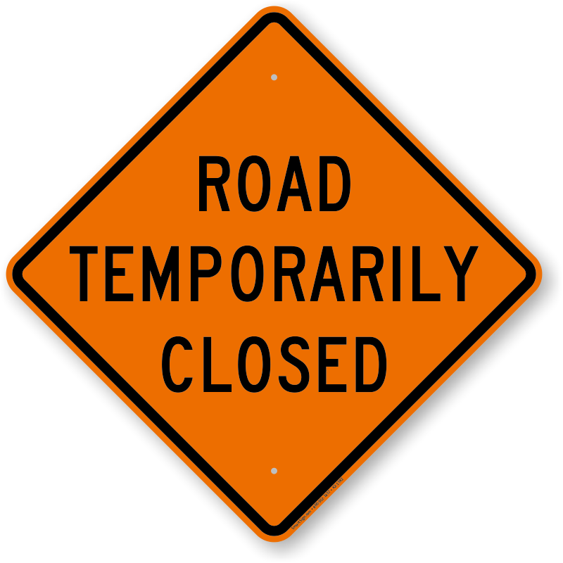 Road Temporarily Closed