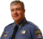 Sheriff Hebert in uniform.